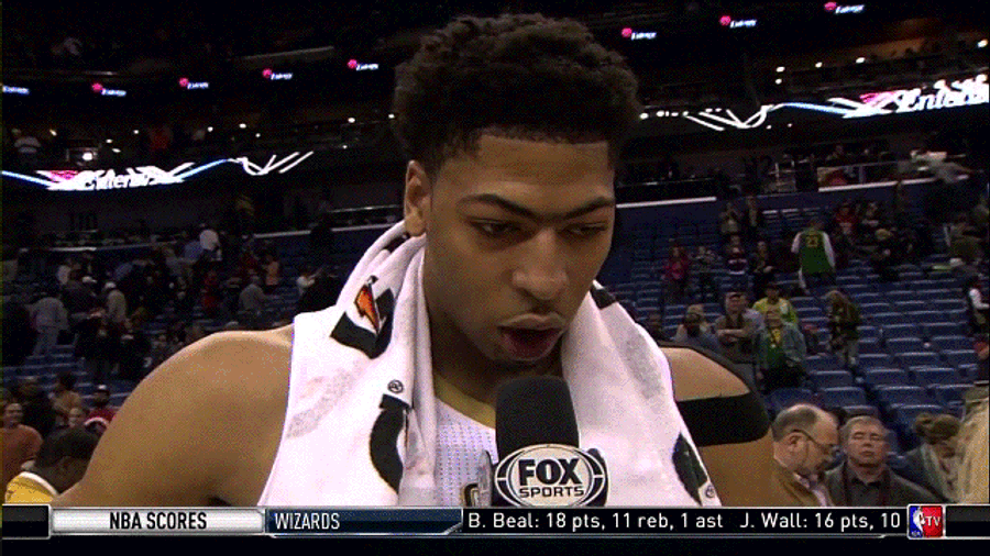 This TV Moment With Anthony Davis Isn&#39;t Strange Or Anything