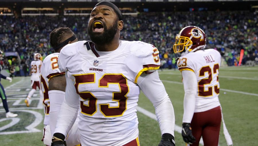 Skins Linebacker Zach Brown Gets Upset About His Own Quote Calling Out His Team's Bad Culture