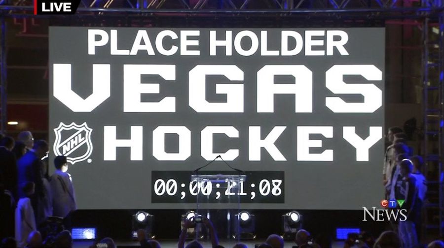 The NHL's Vegas Team Name Announcement Was A Mess