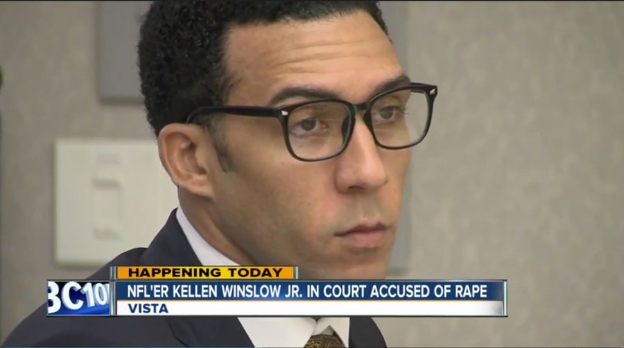 Kellen Winslow Jr. Charged With Raping Unconscious Teenager