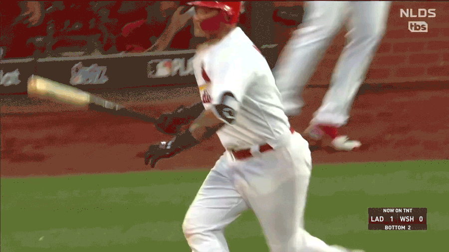 Yadier Molina Flipped His Bat To The Moon After Game-Winning Sacrifice Fly