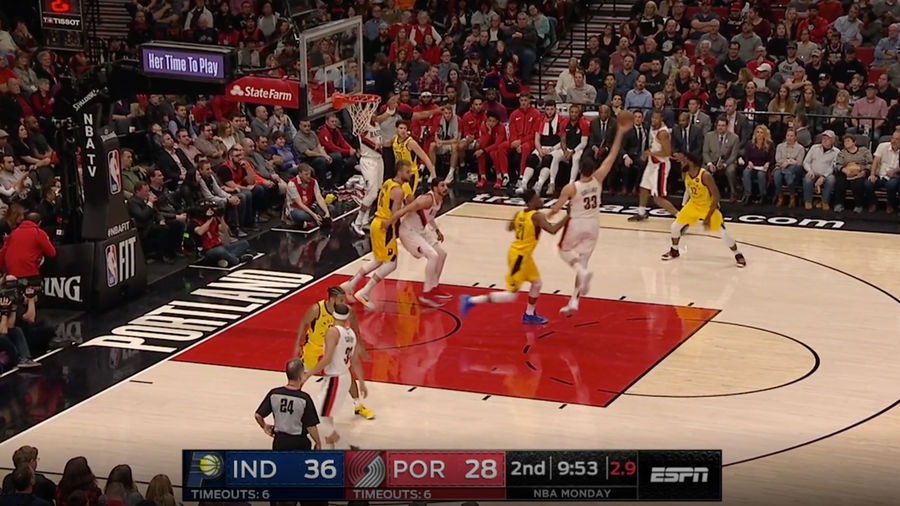 Here's A Cool Play The Trail Blazers Use To Ambush Unsuspecting Opponents