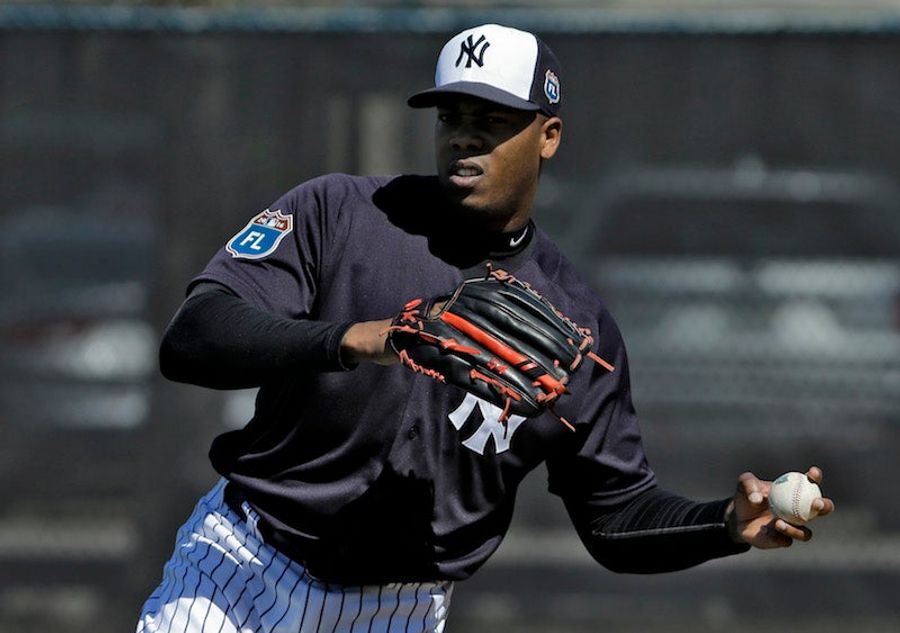 Aroldis Chapman Suspended 30 Games In First Case Under MLB&#39;s Domestic Violence Policy