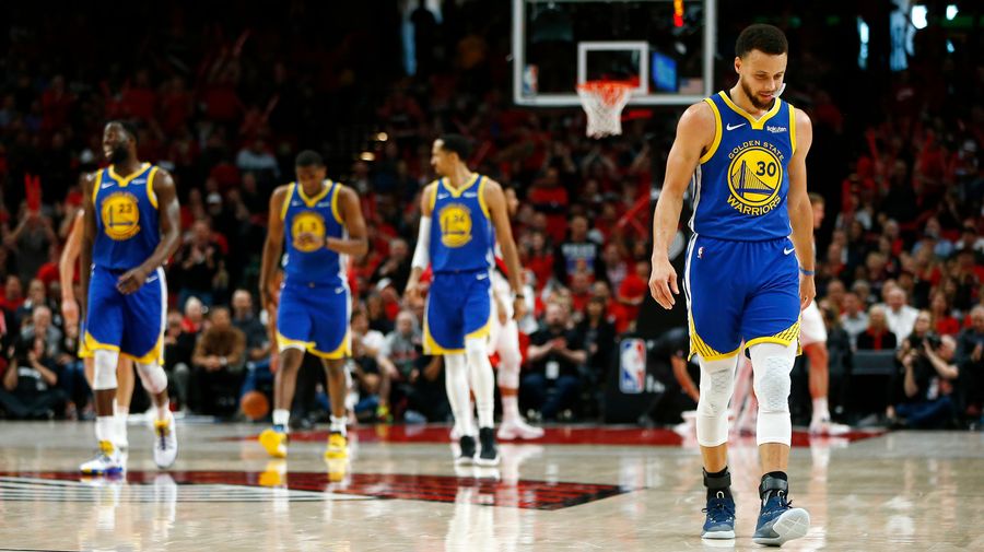 What&#39;s Left Of The Warriors Completes Sweep Of The Trail Blazers