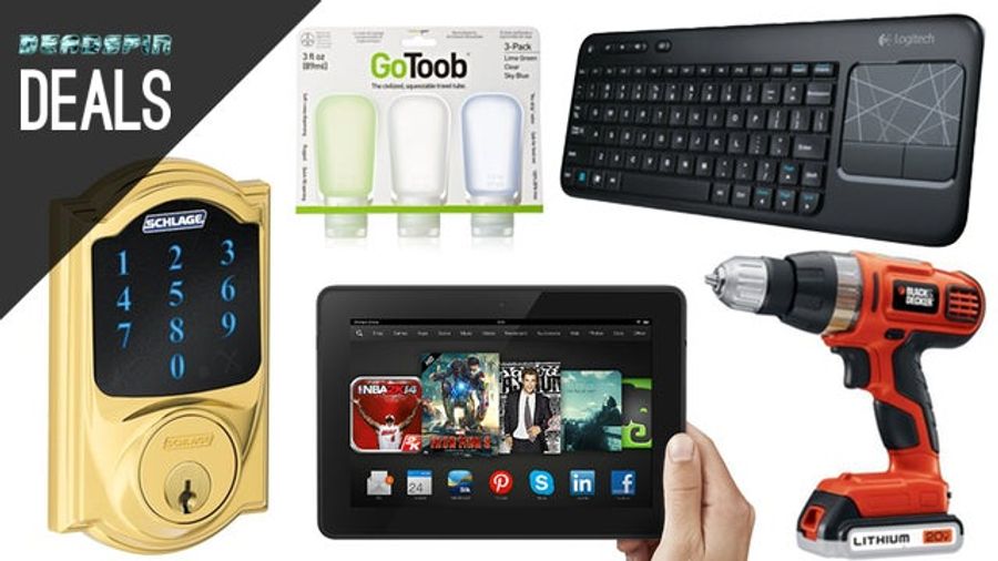 Deals: A Smarter Deadbolt, $130 off a Kindle Fire, Cordless Drill