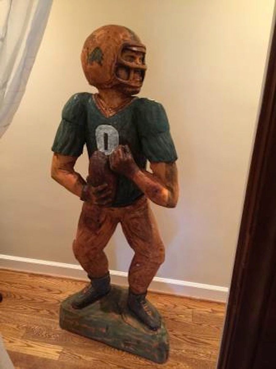 Who Will Free The Cursed Soul Trapped Inside This Matt Stafford Statue?