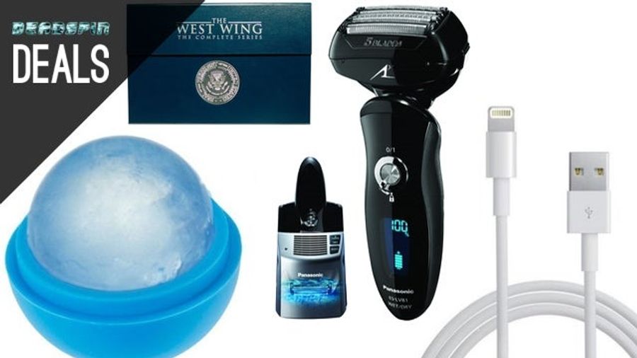 Better Ice For Your Drinks, Lightning Cables, Electric Razor [Deals]