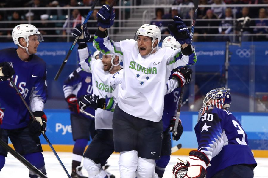 USA Men&#39;s Hockey Loses To Slovenia. Slovenia!