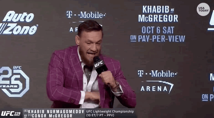Conor McGregor Hypes Whiskey, Talks Wild Shit In Suitably Batshit Press Conference