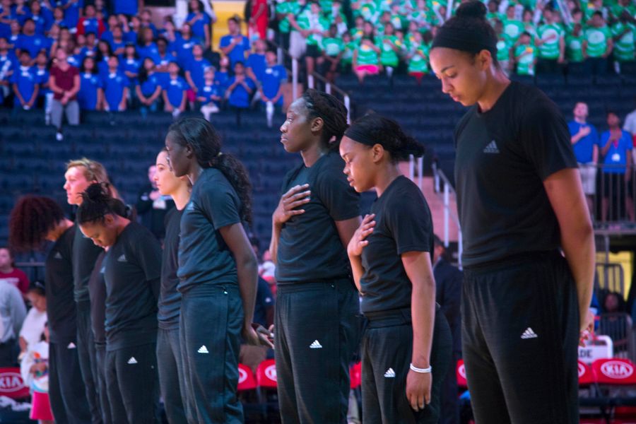 WNBA Players Continue Protests Despite Fines, Stage Media Blackout