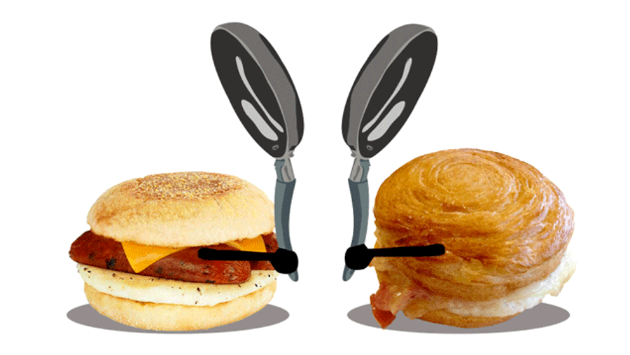 Breakfast Sandwich Smackdown: Dunkin' Donuts Vs. Starbucks