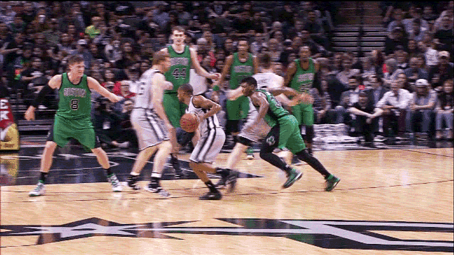 Marcus Smart Ejected After Punching Matt Bonner In The Balls