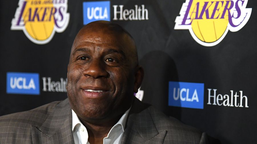 For His Final Act, Magic Made The Lakers Disappear