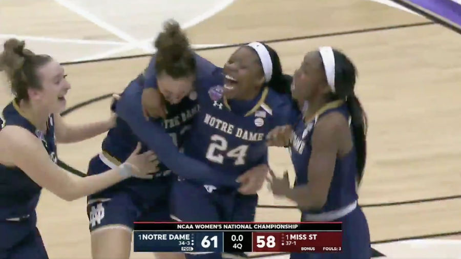 Notre Dame&#39;s Arike Ogunbowale Crushes Mississippi State With Championship-Winning Three