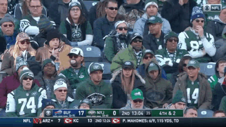 A Roundup Of Jets Fans Looking Like Hostages
