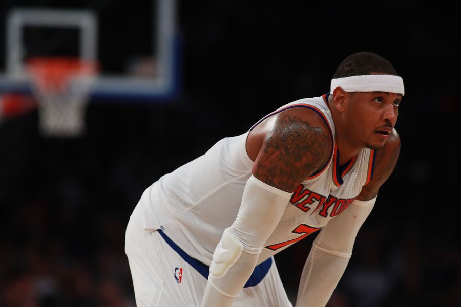 Carmelo Anthony Says The Referee Who Booted Him Has A Grudge