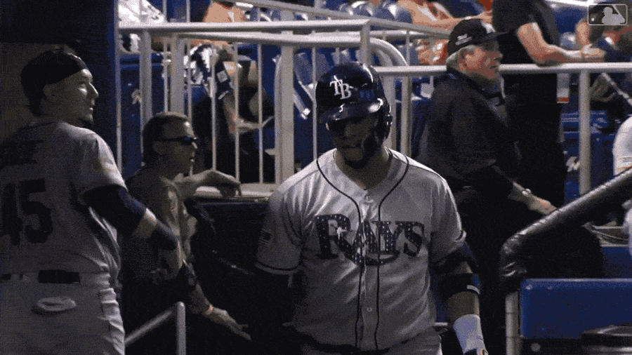 Carlos Gomez Can&#39;t Hit The Ball, But He Can Hit This Water Cooler