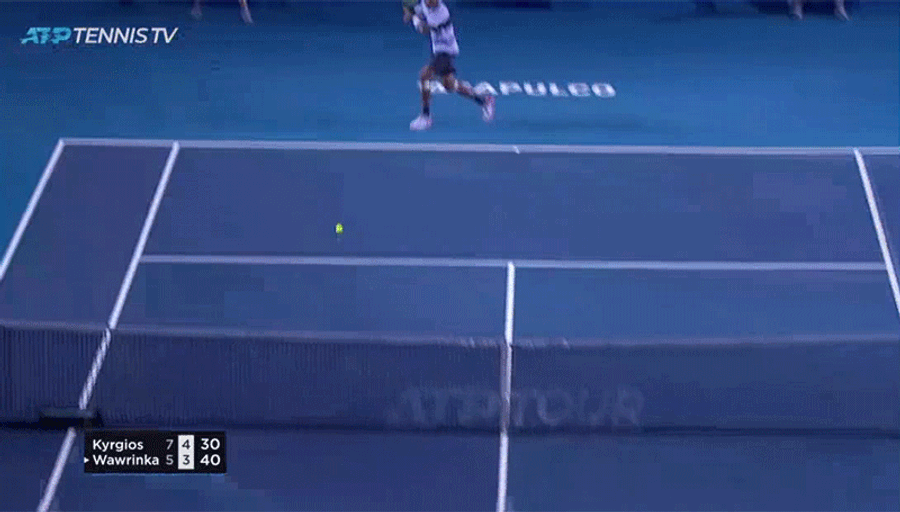 Nick Kyrgios Was More Than Happy To Be The Villain And Crush Some Forehands<em></em>