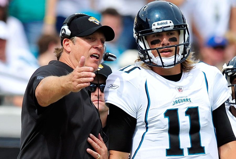 Jack Del Rio Was At The Buffet When The Jaguars Decided To Draft Blaine Gabbert