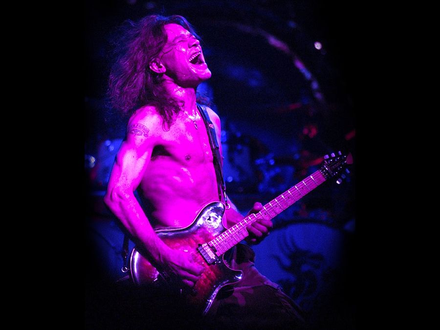 Eddie Van Halen was the sports owner of rock stars