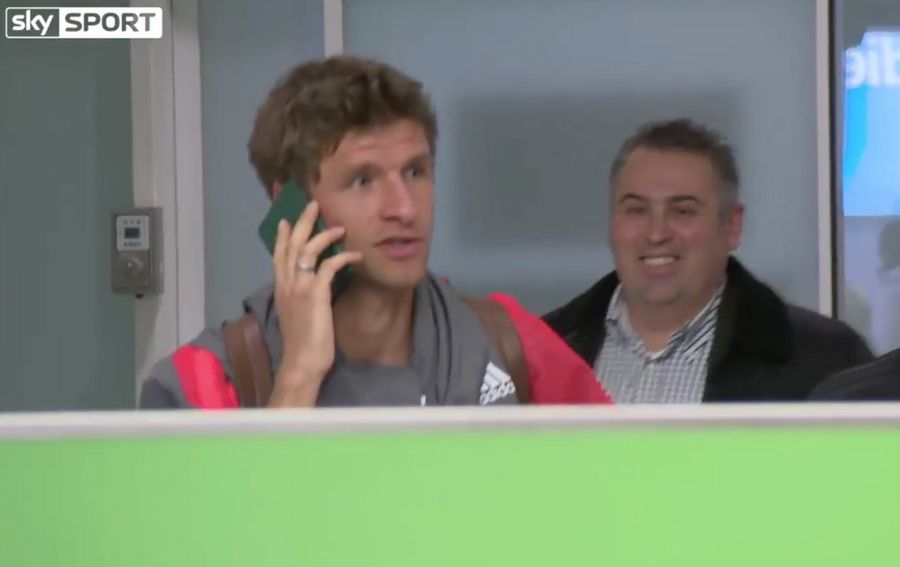 Sorry, Thomas Müller Can't Talk Right Now