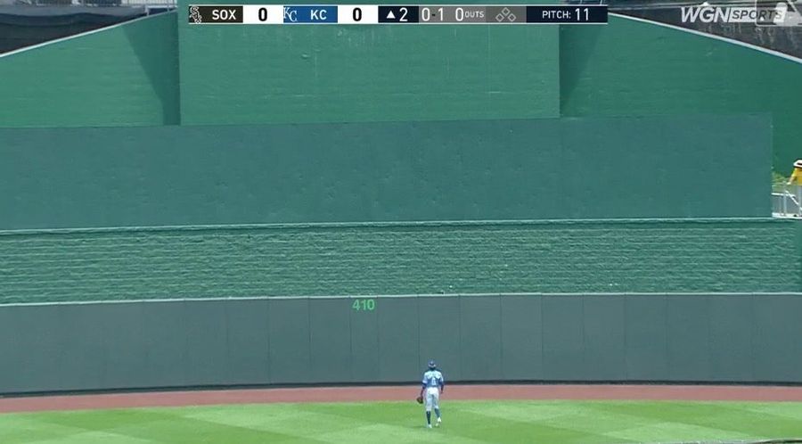 Eloy Jiménez Blammo'd This Baseball Out Of Existence