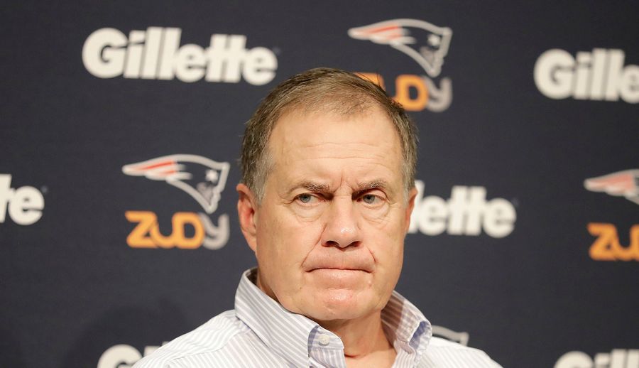 Bill Belichick Not Amused By Buttfumble Question