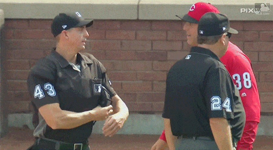 Bryan Price And Umpires Pause Argument For &quot;God Bless America&quot;