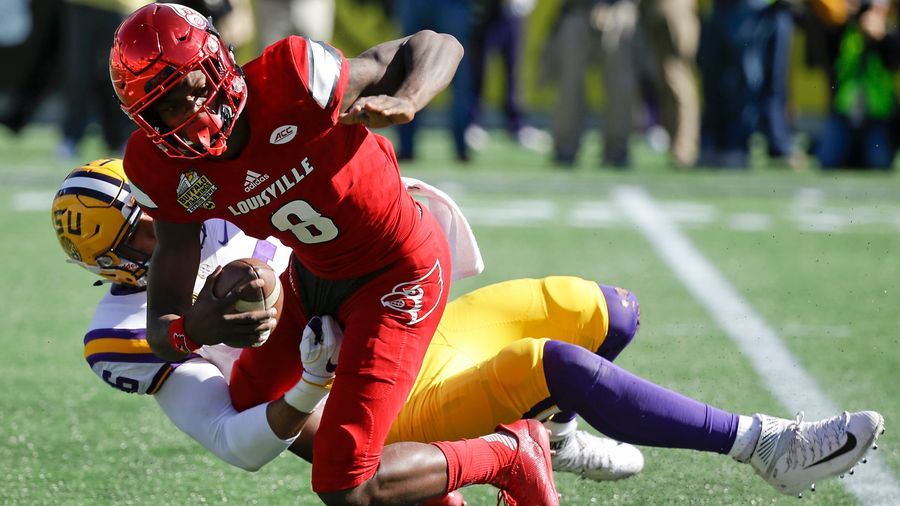 Lamar Jackson And Louisville Got Shut Down By LSU