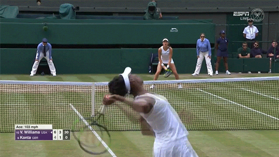 Get Out Of Venus Williams's Way