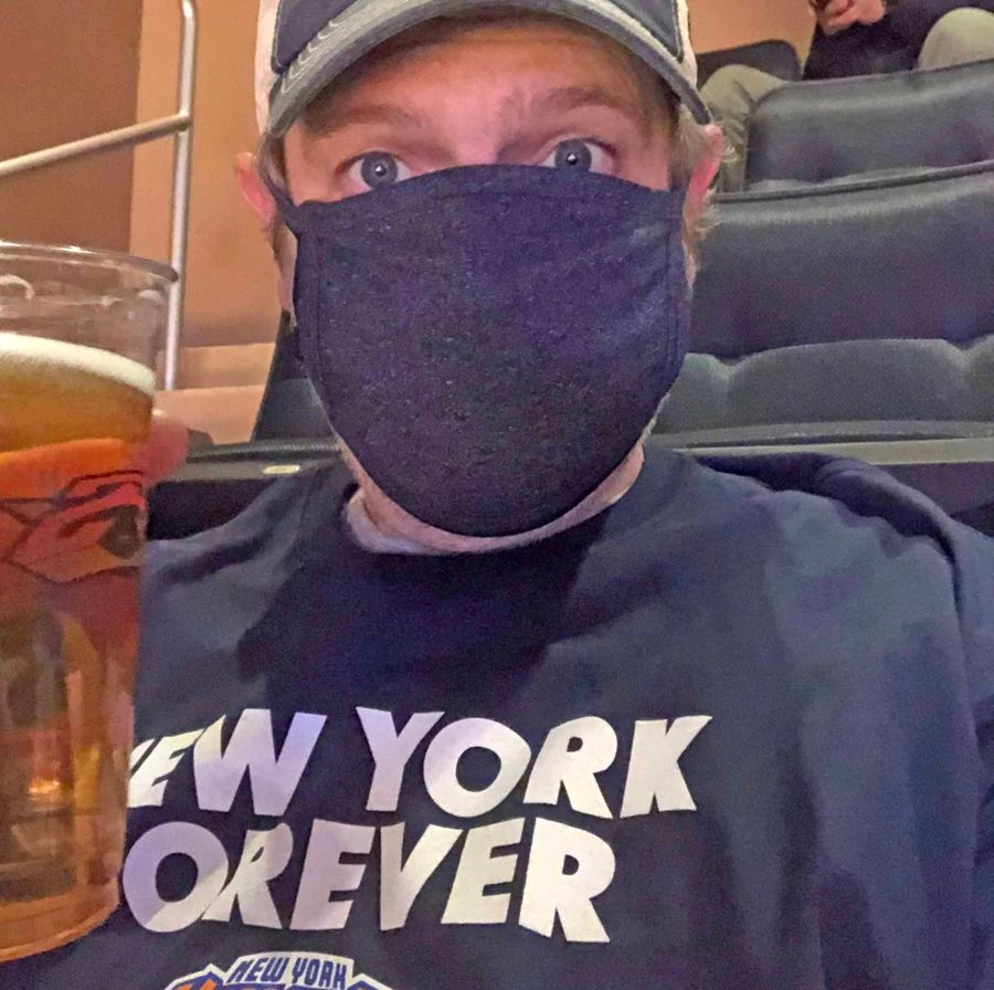 Beer-breath mask is real: My trip to MSG shows what it’s really like at indoor sports events during COVID