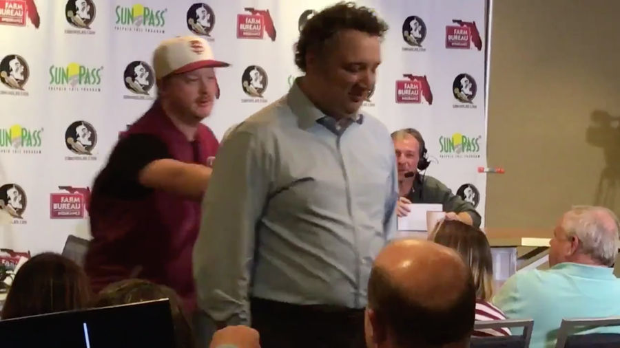 Florida State Fan Pushed Out Of Radio Show For Questioning Jimbo Fisher&#39;s Loyalty