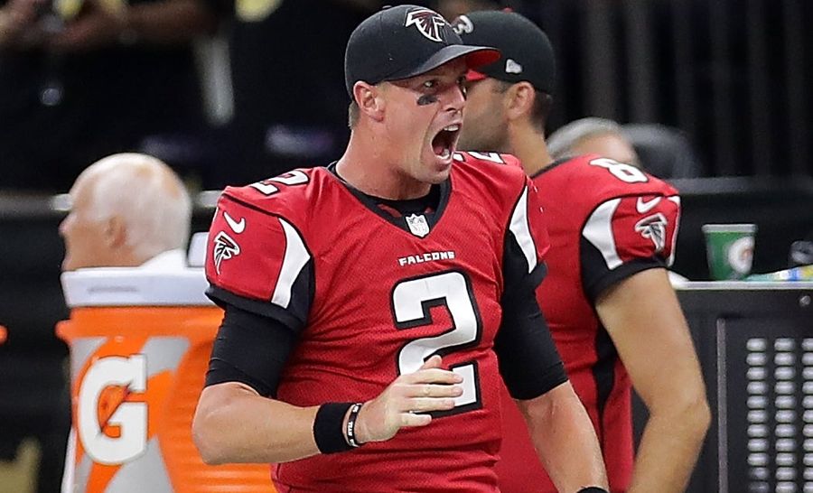 Matt Ryan Wanted No Part Of Making This Block