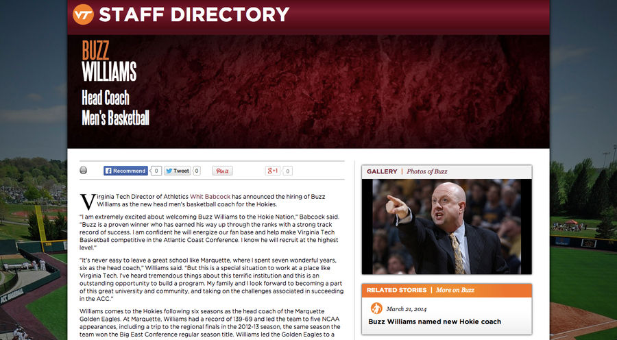 This Is Not Buzz Williams