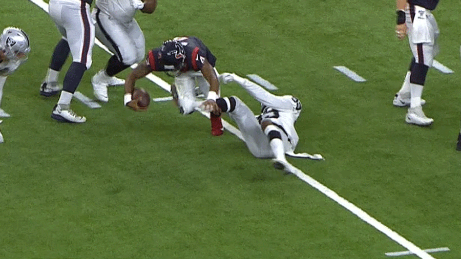 Deshaun Watson Got Kicked In The Frickin' Eye And Still Threw A Touchdown