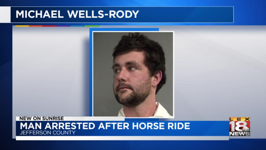 Guy Commandeers Horse, Tries To Get On The Track At The Breeders&#39; Cup