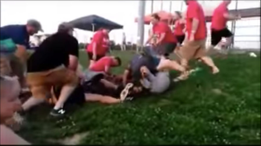 Sweaty Softball Parents Try To Brawl, Roll Around For A Bit, Ruin Daughters' Weekend