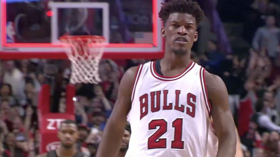 Jimmy Butler Sinks A Game-Winning Buzzer Beater After Not Breaking His Ankle
