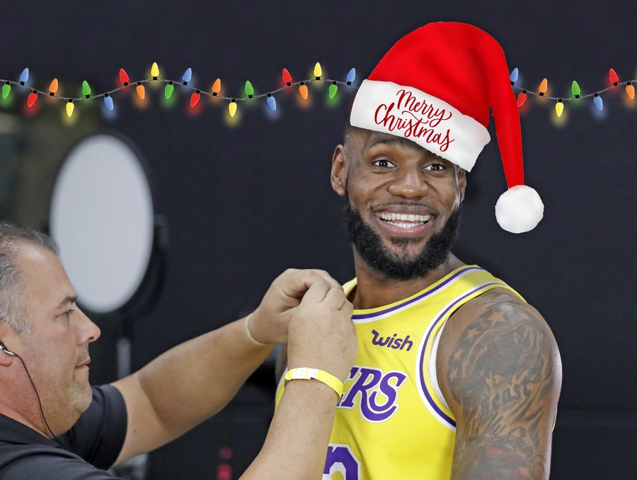 The NBA G.O.A.T.s of Christmas past