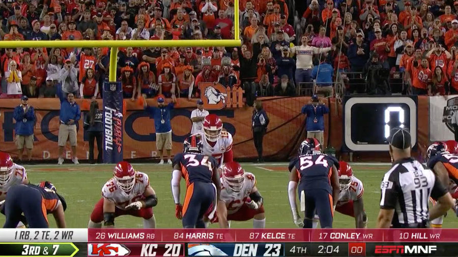 Broncos Say Referees Admitted To Missing Chiefs&#39; Delay Of Game During Winning Drive