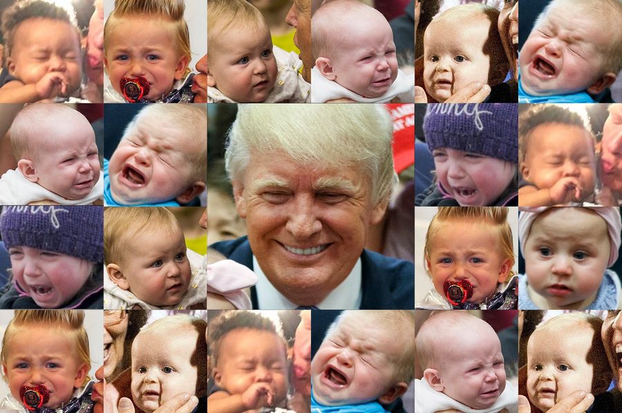 Babies Hate Donald Trump