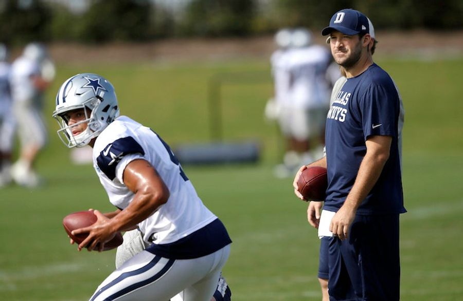 Tony Romo Accepts That He&#39;s Now A Backup