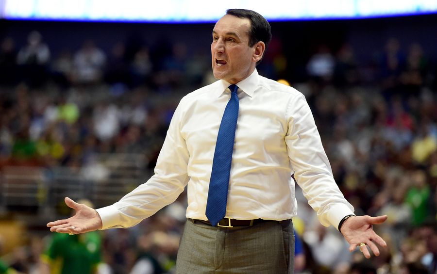 Coach K Has Pulled This "You're Too Good To Celebrate" Shit Before