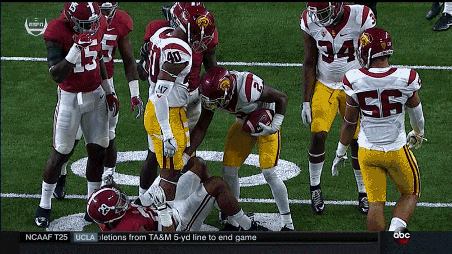 Jabari Ruffin Suspended One Half For Crushing Alabama Player's Balls