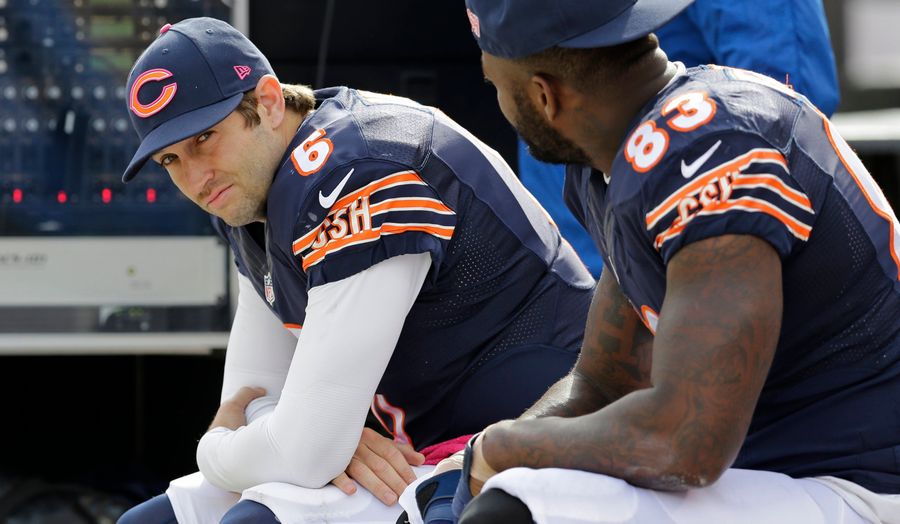 Report: Brandon Marshall Called Out Jay Cutler In Bears' Locker Room