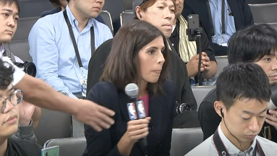 Rockets Flack Tells Reporter To Stick To Sports After She Asks Players About Political Expression