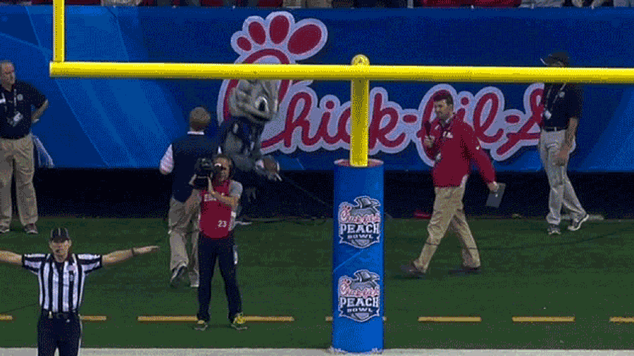 Sweater-Vested Ole Miss Ballboy Really Wants The Damn Football Now