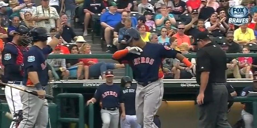 Carlos Gomez Homers, Dabs, Shuts Down Rob Dibble