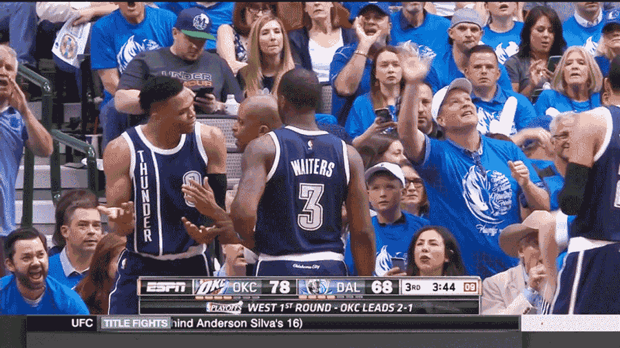 NBA Fines Russell Westbrook $25,000 For Yelling "Fuck You!" To A Heckler