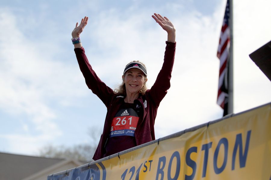 50 Years Later, Kathrine Switzer Completes The Boston Marathon Again